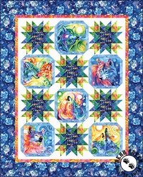Spirit of the Wolf II Free Quilt Pattern
