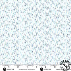 Andover Fabrics Thousand Steps Bubbles White Cap