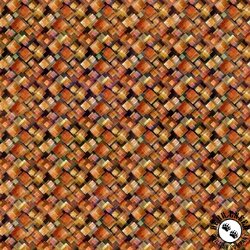 In the Beginning Fabrics Falling Leaves Squares Multi In the Beginning Fabrics Falling Leaves Squares Multi