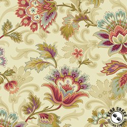 Andover Fabrics Dahlia 108 Inch Wide Backing Fabric Canterbury Dawn