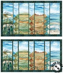 Mountains to Seashore Quilt Pattern