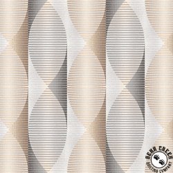 Henry Glass Twisted Ribbon 108 Inch Wide Backing Fabric Neutral