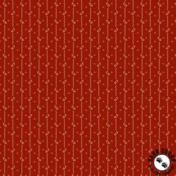 Andover Fabrics Bridgeport Deco Stitch Red