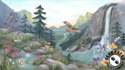 Clothworks Serenity Scenic Panel Clothworks Serenity Scenic Panel