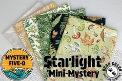 Mystery Five-0 M50 Starlight Fat Quarter Bundle - WILD HARVEST