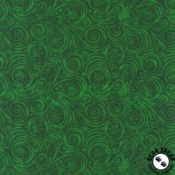 In The Beginning Winter Solstice II Snow Swirl Dark Green In The Beginning Winter Solstice II Snow Swirl Dark Green