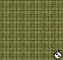 Maywood Studio Woolies Flannel Plaid Green