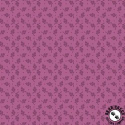 Andover Fabrics Moody Hues Little Flower Raspberry