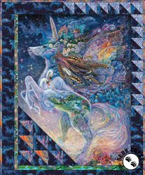 Celestial Journey Unicorn Free Quilt Pattern