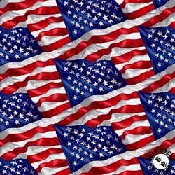 Henry Glass Wings of Freedom Packed Flag Blue/Multi Henry Glass Wings of Freedom Packed Flag Blue/Multi