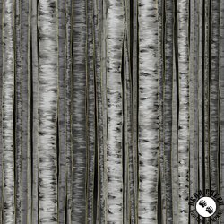 Hoffman Fabrics Berries and Birch Black/Gold