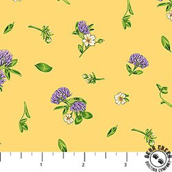 Northcott Honey and Clover Toss Yellow/Multi