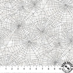 Northcott Spellbound Spider Web White/Multi