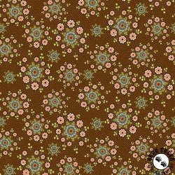Henry Glass Love Struck Daisy Wreaths Brown