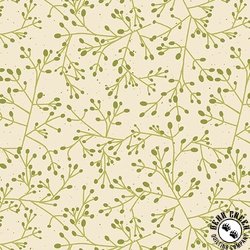 Benartex Wishflower Tallium Tangle Lime Benartex Wishflower Tallium Tangle Lime