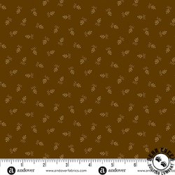 Andover Fabrics Autumn Woods Conifer Brown