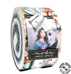 Purrfect Christmas Jelly Roll by Moda