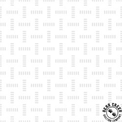 Blank Quilting Morning Mist VIII Spaced Bars White on White