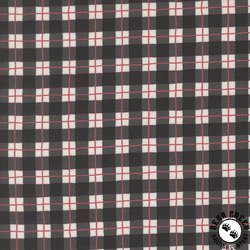 Moda Winter Friends Winter Plaid Charcoal Black