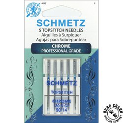 Schmetz Topstitch Chrome Needles #90/14