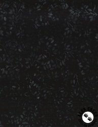 Wilmington Prints Cinnamon Twist Batiks Packed Leaves Black/Blue Wilmington Prints Cinnamon Twist Batiks Packed Leaves Black/Blue