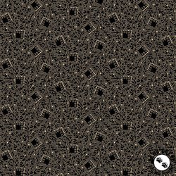 Andover Fabrics Bridgeport Tumbling Squares Black