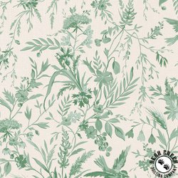 Maywood Studio Birdsong Flowers and Birds Sage Green