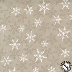 Moda Winter Friends Falling Snow Fog Moda Winter Friends Falling Snow Fog