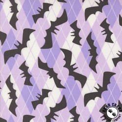 Moda Fab Boo Lous Going Batty Lavender