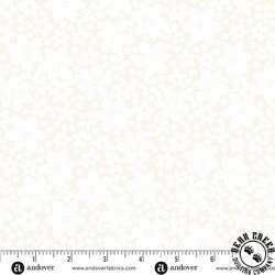 Andover Fabrics Color Me Whispered Laced Blooms Cotton