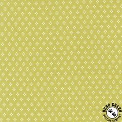 Moda Delightfully Yours Dots Chartreuse