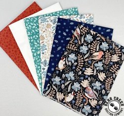 Mystery Five-0 M50 Mini Mystery Fat Quarter Bundle - FEATHERS & FLORA