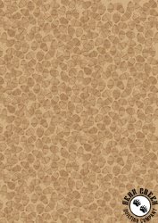 Lewis and Irene Fabrics Snuggle Up Season Flannel Acorns Oak