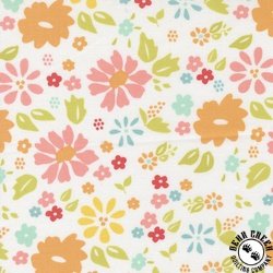 Moda Delightfully Yours 108 Inch Wide Backing Fabric Wildflower Cloud Moda Delightfully Yours 108 Inch Wide Backing Fabric Wildflower Cloud