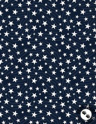 Wilmington Prints Stars of Valor Stars and Stripes All Over Navy