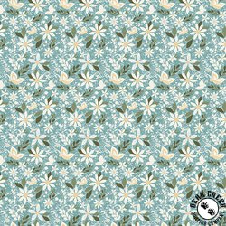 Riley Blake Designs Juju's Petals Dance Teal Riley Blake Designs Juju's Petals Dance Teal
