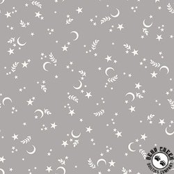 Maywood Studio Goth Gardens Star and Moons Grey