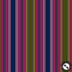 Andover Fabrics Lush Awning Berry