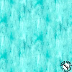 Michael Miller Fabrics Flower Lake Painterly Water Aqua