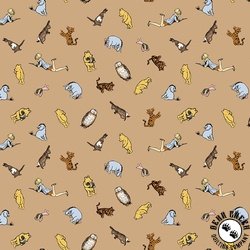 Riley Blake Designs Winnie The Pooh Characters Brown Riley Blake Designs Winnie The Pooh Characters Brown