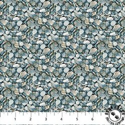 Northcott Lakeside Retreat River Rocks Green/Multi