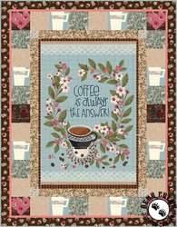 Coffee Is Always The Answer - The Perfect Cup Free Quilt Pattern