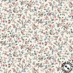 Studio E Fabrics Art of Midnight Small Vine White Studio E Fabrics Art of Midnight Small Vine White