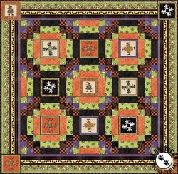 Halloweenie Sweet Treats Free Quilt Pattern by Maywood Studio