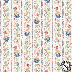 Windham Fabrics Tapestry Gilded Garland Ivory