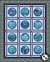 Reef Life II Free Quilt Pattern