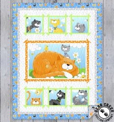 Kitty the Cat - Kitty Dash Free Quilt Pattern