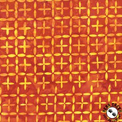 Anthology Fabrics Quilt Essentials 7 Splendor Batiks Intersection Blood Orange