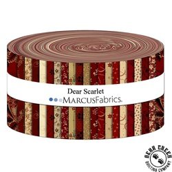 Dear Scarlet Strip Roll by Marcus Fabrics Dear Scarlet Strip Roll by Marcus Fabrics