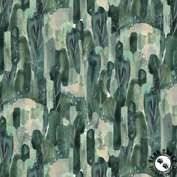 P&B Textiles Nature Story Hidden Forest Green/Teal P&B Textiles Nature Story Hidden Forest Green/Teal